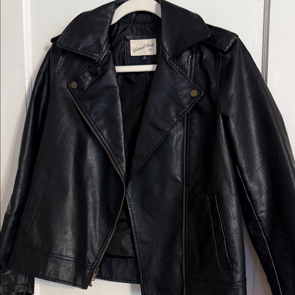 Universal Thread Black Leather Jacket